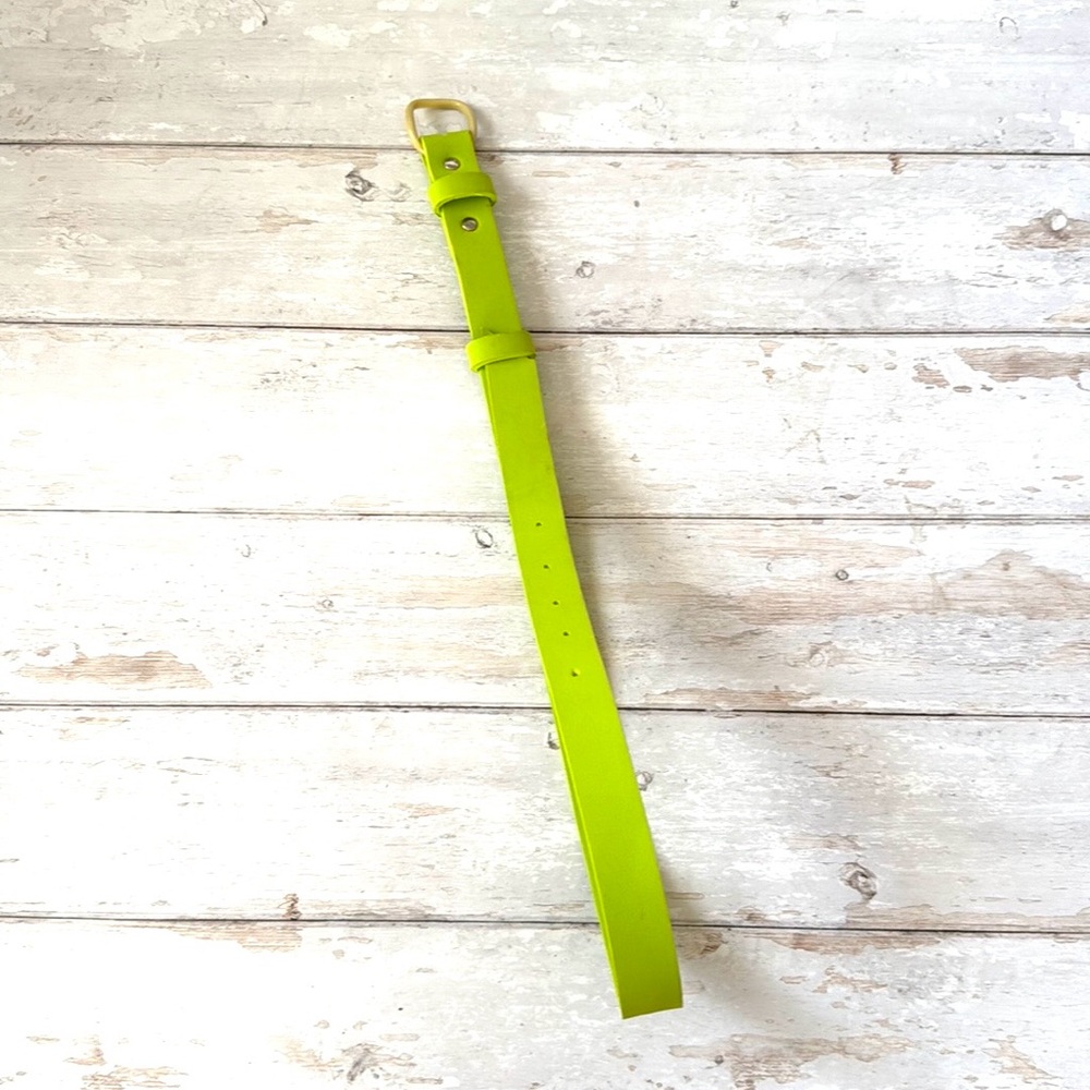 Lime Green Belt Big Kids Small Adult Size Accessories Neon Colors